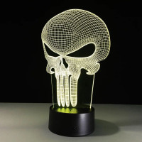 3D lamp Punisher