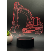 3D lamp Excavator 