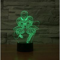 3D lamp Spider man