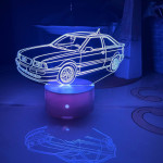 3D lamp Audi 80 coupe