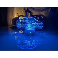 3D lamp Audi A4