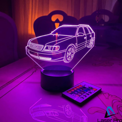 3D lamp Audi A6 C4 universal