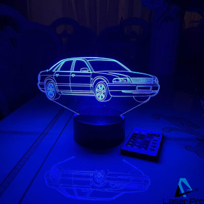 3D lamp Audi A8 D2