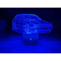 3D lamp BMW E34 universal