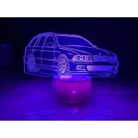 3D lamp BMW E39 M-pack universal