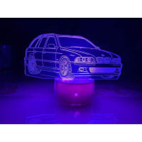 3D lampa BMW E39 M-pack universāls