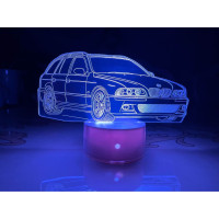 3D lampa BMW E39 M-pack universāls