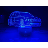 3D lampa BMW E39 M-pack universāls