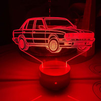 3D lamp BMW E30 sedan