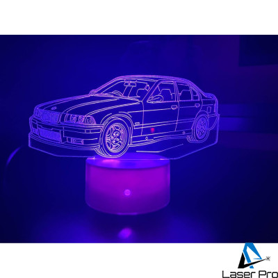 3D lamp BMW E36 Sedan M3 