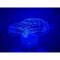 3D lamp BMW E36 Sedan M3 