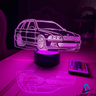 3D lampa BMW E39 M-pack universāls