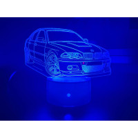 3D lamp BMW E46 Sedan M-pack