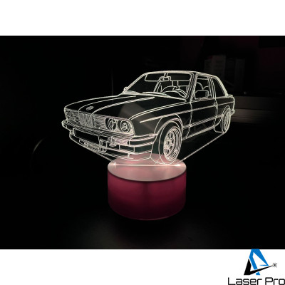 3D lampa Bmw E30