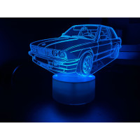 3D lamp BMW E30