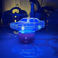 3D lamp BMW E30 coupe