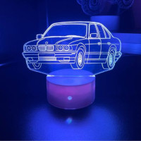 3D lampa Vācu E34 M5 