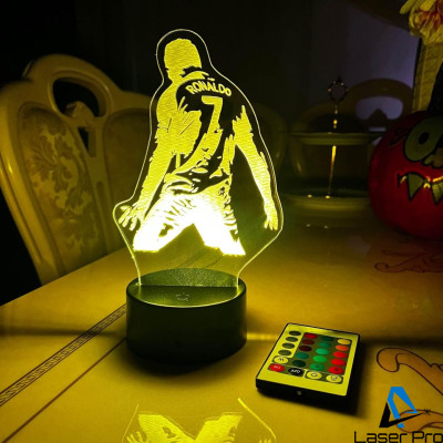 3D lamp Cristiano Ronaldo 