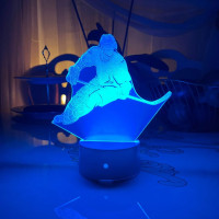 3D lamp Hockey Player 