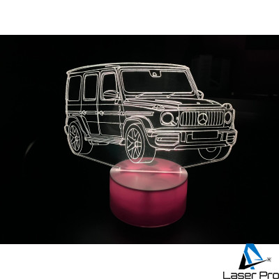 3D lamp Mercedes G63