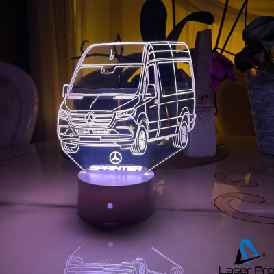 3D lamp Mercedes Sprinter
