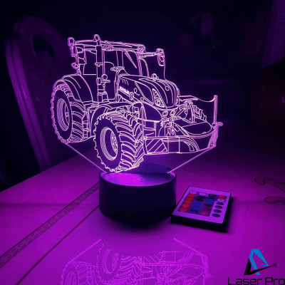 3D lamp Tractor New Holland T7