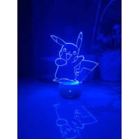 3D lamp Pokemon Pikachu