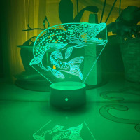 3D lamp Pike