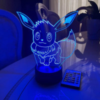 3D lamp  Pokemon Eevee