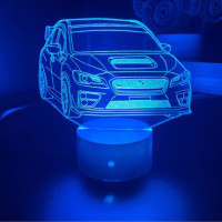 3D lamp Subaru WRX STI