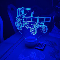 3D lamp Tractor T-16M