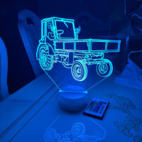 3D lamp Tractor T-16M