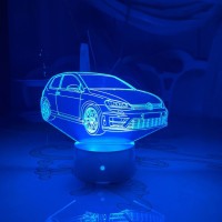 3D lamp VW Golf 7 coupe
