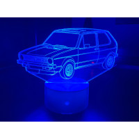 3D lamp VW Golf MK 1
