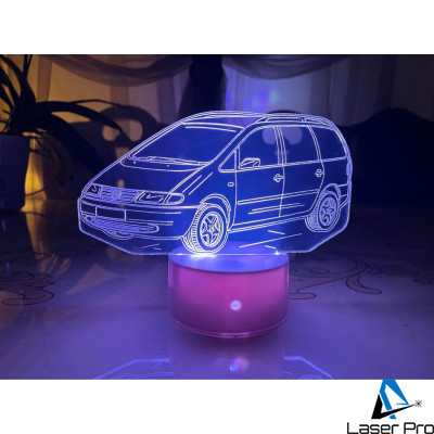 3D lamp VW Sharan