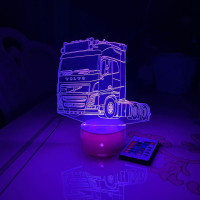 3D lamp Volvo Truck