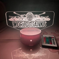 3D lamp World of Tanks 