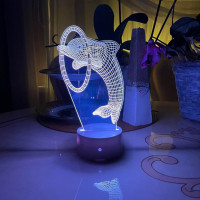3D lamp Delfin