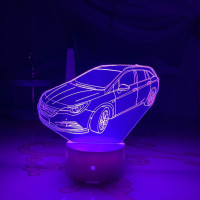 3D lamp Opel astra universal