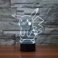 3D lampa Pikachu