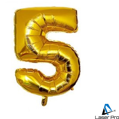 Balloon Number "5"  (67cm)