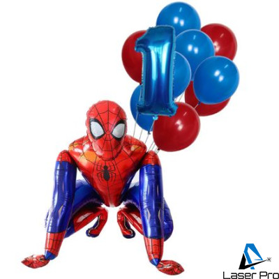 Spiderman gaisa balons - 1 gads 