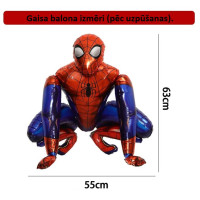 Spiderman balloon - 5 years