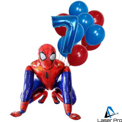 Spiderman balloon - 7 years