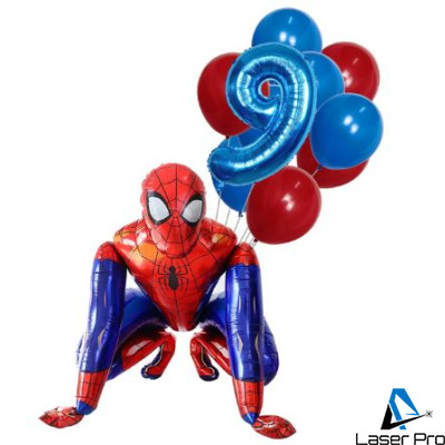 Spiderman gaisa balons - 9 gadi 
