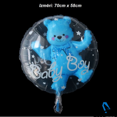 Baby boy balloon - Bear